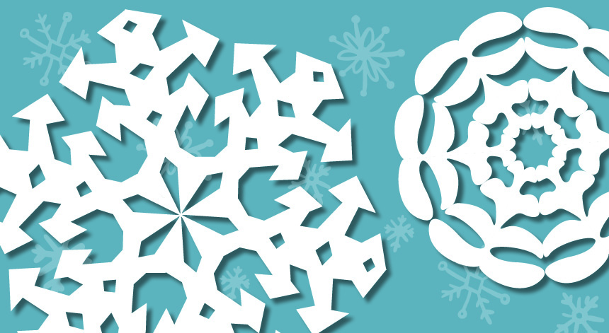 Craft Snowflakes With Printable Templates Pacific University